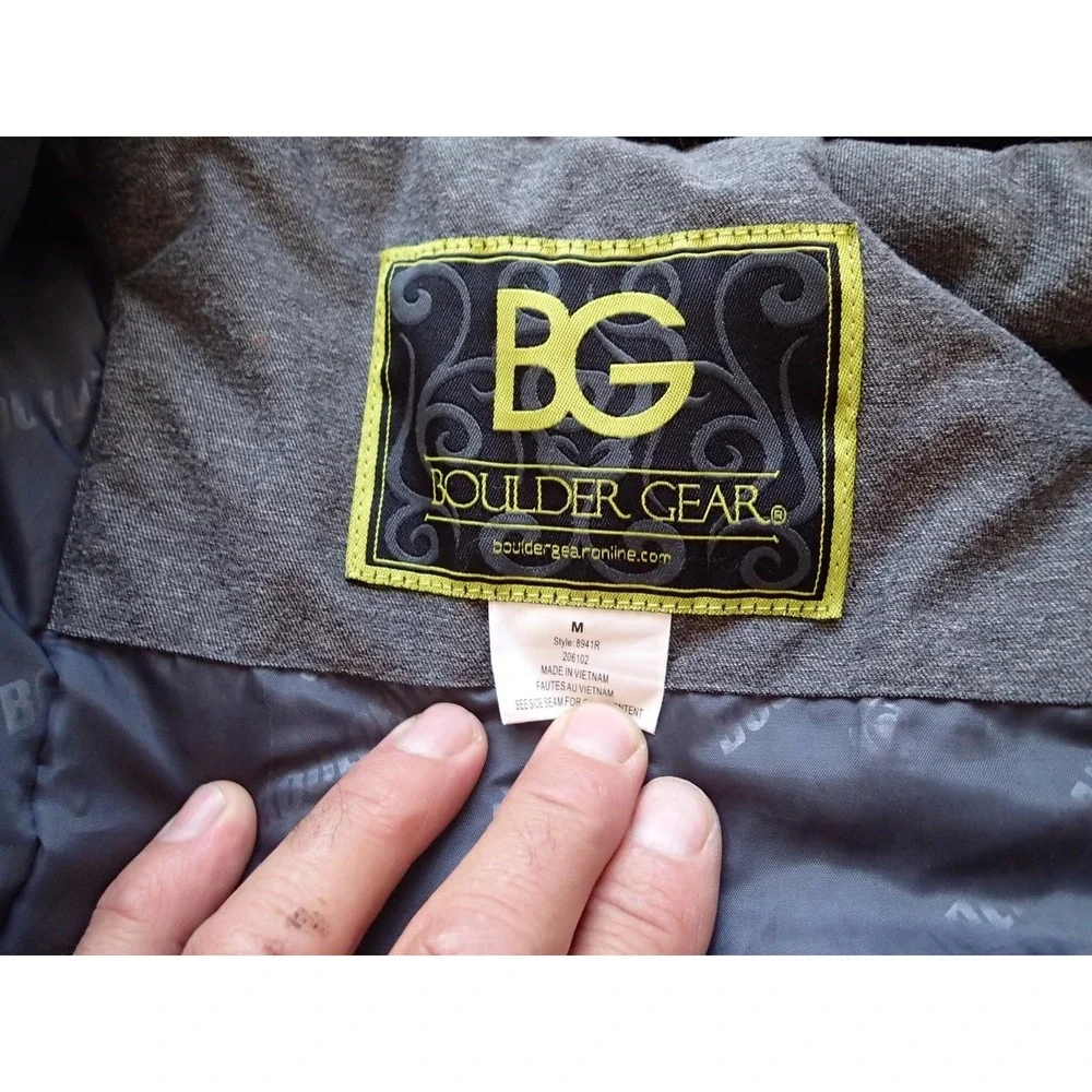 Boulder Gear Ski Jacket Girls Medium Purple Excellent Hooded‎ Winter Coat 8941R